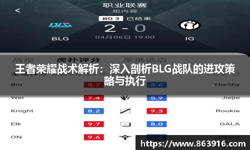 王者荣耀战术解析：深入剖析BLG战队的进攻策略与执行